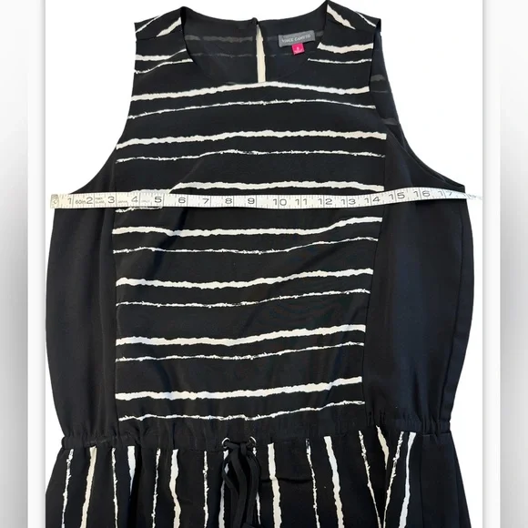 Vince Camuto Sleeveless Graphic Drawstring Waist Size 8 - Picture 4 of 5